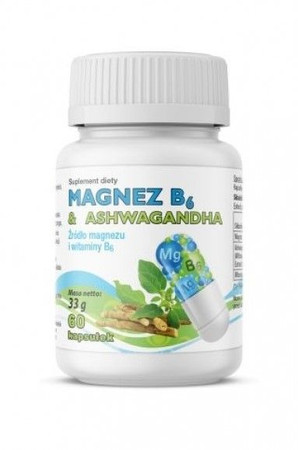 Gorvita Magnez B6 & Ashwagandha 60 kaps.