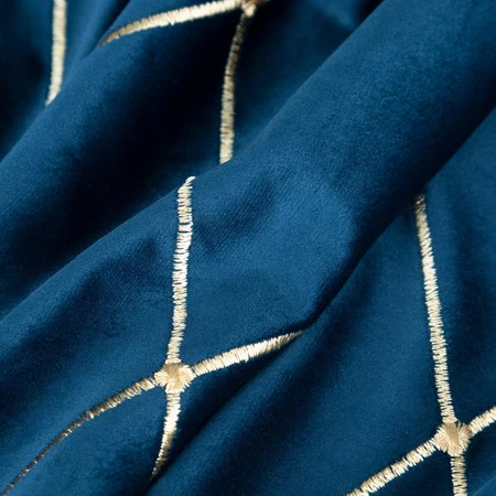 ZASŁONA DEKORACYJNA PIERRE CARDIN MARGO 140 X 250 CM GRANATOWY