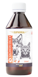 BIOFEED EUPHORIA Olej z łososia dla psa i kota Salmon Oil 250 ml