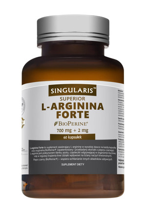 Singularis Superior L-Arginina Forte 700 mg 60 kaps.