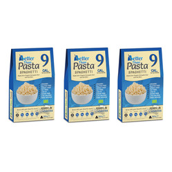 Zestaw 3x MAKARON (KONJAC TYPU NOODLE SPAGHETTI) BEZGLUTENOWY BIO 385 g - BETTER THAN FOODS