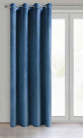 ZASŁONA GOTOWA MELANIE 140 X 250 CM GRANATOWY