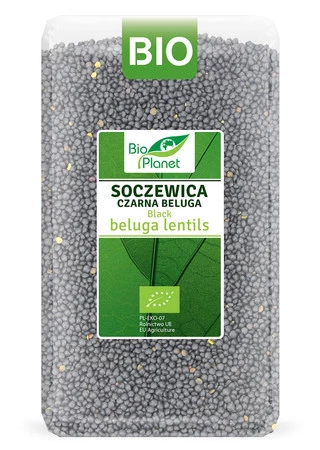 BIO PLANET SOCZEWICA CZARNA BELUGA BIO 1kg