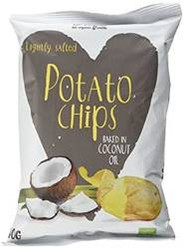 TRAFO CHIPSY ZIEMNIACZANE SMAŻONE NA OLEJU KOKOSOWYM BIO 100 g