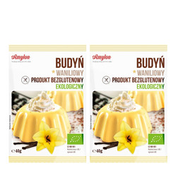 Zestaw: 2x Amylon − Budyń waniliowy bezgl. − 40 g