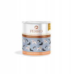 Perro Monobiałkowa Wieprzowina z Selerem - mokra karma dla psa - 850g