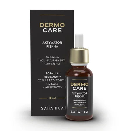Sanamea Dermo Care - Aktywator Piękna, Epidermalny kwas hialuronowy 30ml