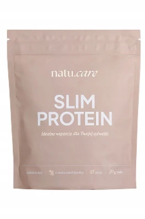 Natu.Care Białko Slim Protein, Wanilia Bourbon - kształtowanie sylwetki 375g