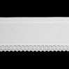 FIRANA GOTOWA CLARIE NA TAŚMIE 150 X 30 CM BIAŁY