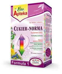 Malwa − F1 Cukier-norma, herbata − 20 x 2 g