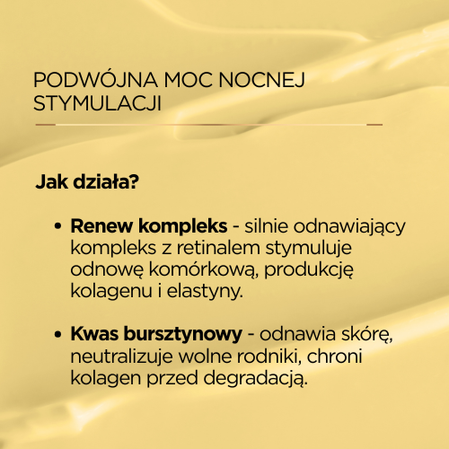 Uzdrovisco NIGHT RENEW Krem stymulujący i przeciwzmarszczkowy na noc 50ml
