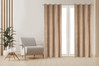 ZASŁONA GOTOWA DARLA 140 X 250 CM BEŻOWY