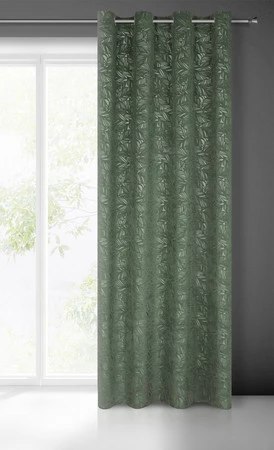 ZASŁONA GOTOWA OCTAVIA 140 X 250 CM CIEMNOMIĘTOWY