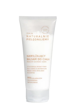 Ziaja Naturalnie Pielęgnujemy, Nawilżający balsam do ciała przeciw suchości skóry 200ml