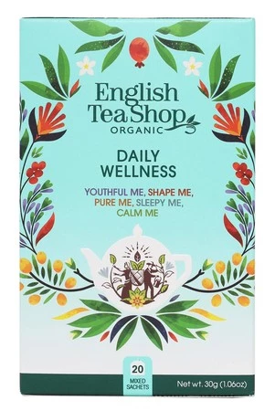 English Tea Shop, Herbata Mix Smaków, DAILY WELLNESS, 30g