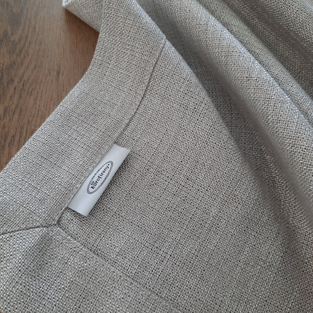 OBRUS STELLA 2 140 X 180 CM SREBRNY