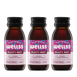 Zestaw: 3x Wellss Shot Beauty 60 ml