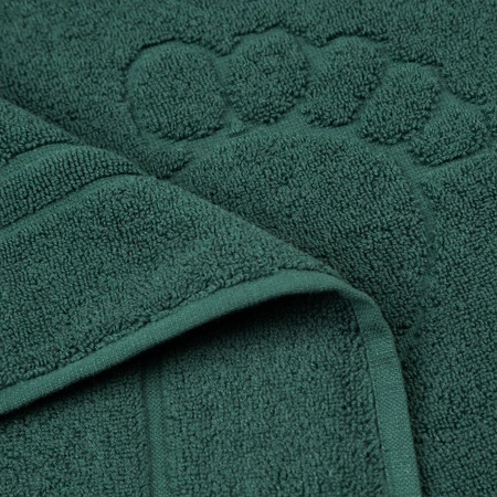 DYWANIK ŁAZIENKOWY SAMMY (06) 50 X 70 CM CIEMNOZIELONY