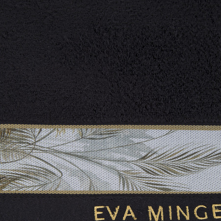 Ręcznik Eva 17 30 x 50 cm, Czarny