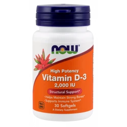 Witamina D3 2000 IU 50 mcg (30 kaps.)