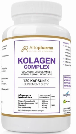 Altopharma Kolagen (Seagarden) Complex 500 mg 120 kaps.