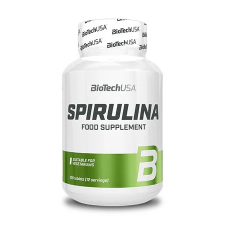 BioTech USA Spirulina 100 tabl.
