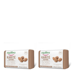 Zestaw: 2x Equilibra, Mydło z masłem shea, 100 g