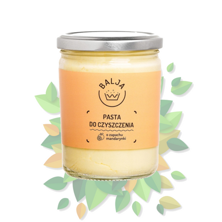 BALJA Pasta do czyszczenia o zapachu mandarynki 450g