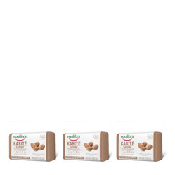 Zestaw: 3x Equilibra, Mydło z masłem shea, 100 g