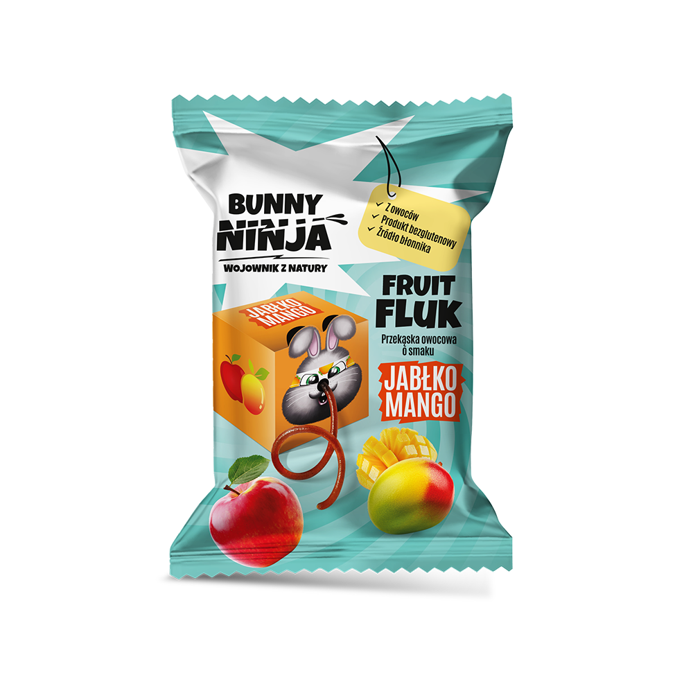 Zestaw 10x Fruit Fluk o smaku jabłko-mango 15 g - Nabea.pl