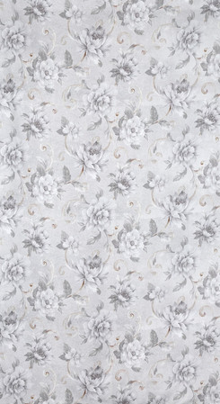 ZASŁONA GOTOWA SIENNA 140 X 250 CM SREBRNY