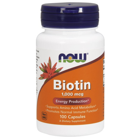 Witamina H - Biotyna 1000 mcg (100 kaps.)