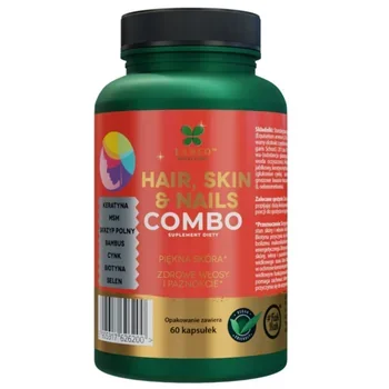 Lanco Nutritions Hair, Skin & Nails Combo na włosy, skórę i paznokcie, 60 kaps