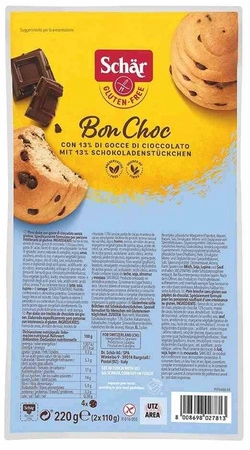 Schar − Bon choc, bułki z kawałkami czekolady bezglutenowy − 220 g