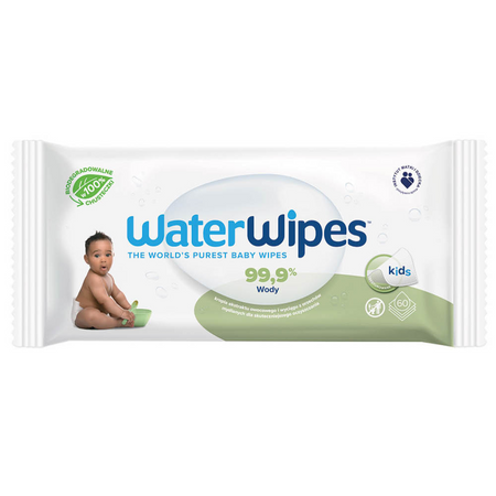  WaterWipes Soapberry BIO, Chusteczki nawilżane dla dzieci 60 szt.