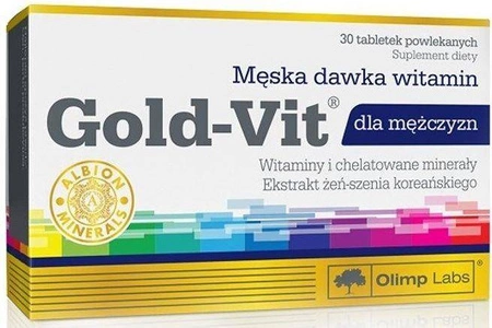 Olimp - Gold Vit dla mężczyzn - 30 tab