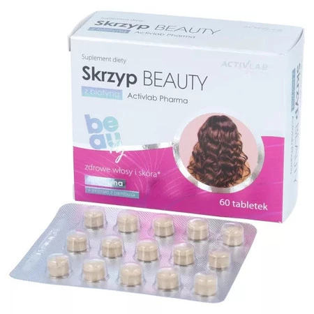 ActivLab Skrzyp BEAUTY z biotyną na piękne włosy 60 tabl.