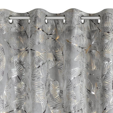 ZASŁONA GOTOWA ODETA 135 X 250 CM STALOWY