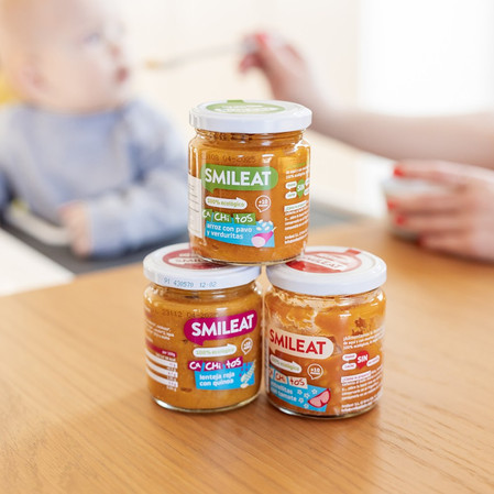 Smileat, BIO Słoiczek z makaronem i pomidorami, małe kawałki 10m+, 230g
