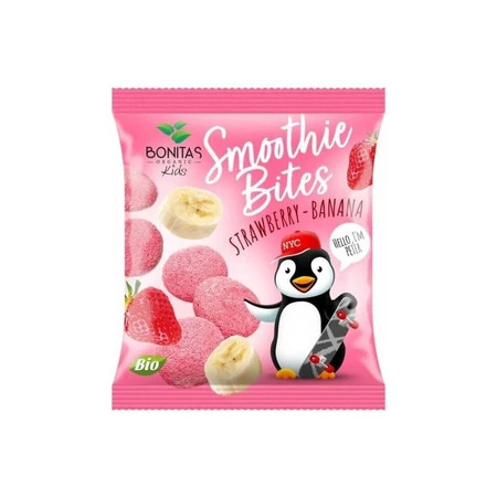 Liofilizowana przekąska truskawka-banan-jogurt BIO 10 g