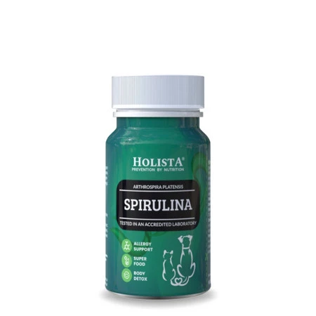 Holista Spirulina - Suplement dla psa kota - 90 tabl.