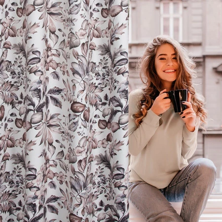 ZASŁONA GOTOWA HANA 140 X 250 CM BIAŁY