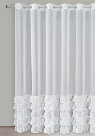 FIRANA GOTOWA DANI 1 300 X 250 CM BIAŁY