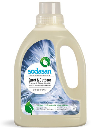 Sodasan Płyn do prania tkanin sportowych i membranowych BIO 750 ml
