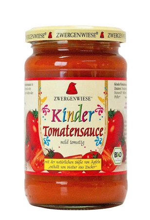Zwergenwiese − Sos pomidorowy dla dzieci bezglutenowy Bio − 350 g