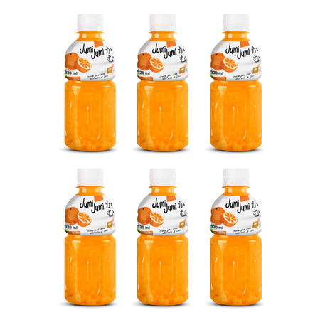Zestaw 6x Jumi Jumi napój pomarańcza z nata de coco 320 ml