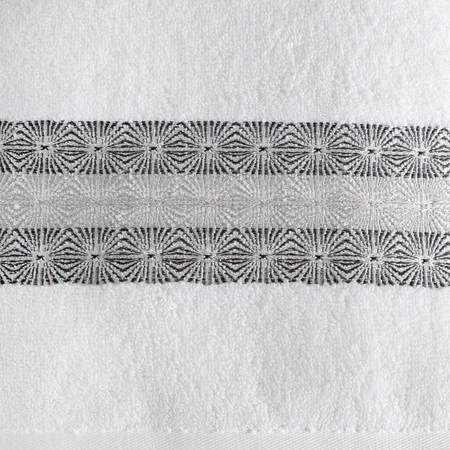 Ręcznik Malika (01), 50 x 90 cm, Biały