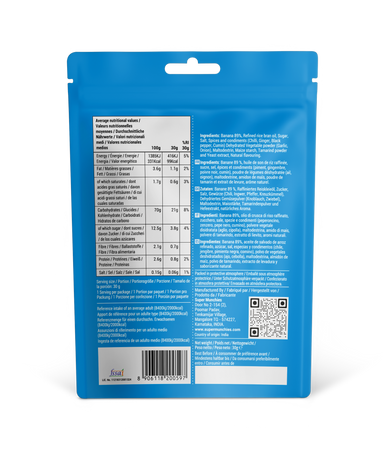 Super Munchies Chipsy Bananowe Peri Peri 30g