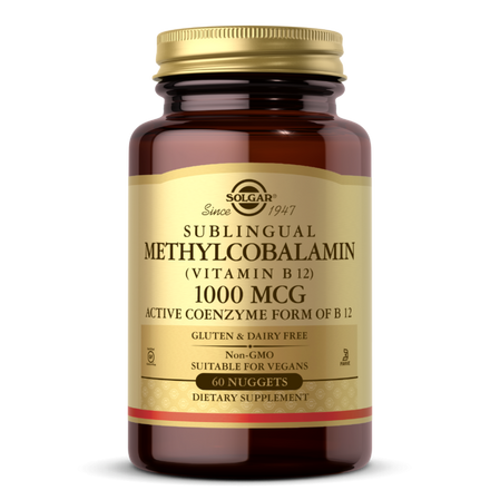 Solgar Sublingual Methylcobalamin 1000 mcg - 60 tabl.