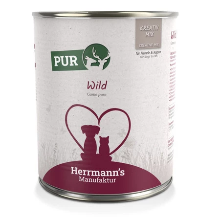 HERRMANN'S MANUFAKTUR Kreativ Mix Wild - 100% dziczyzna (800g)